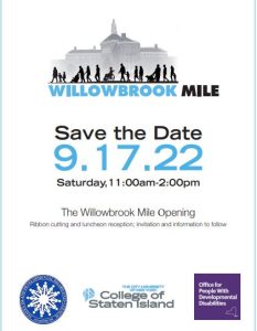 THE WILOWBROOK MILE = OPENING